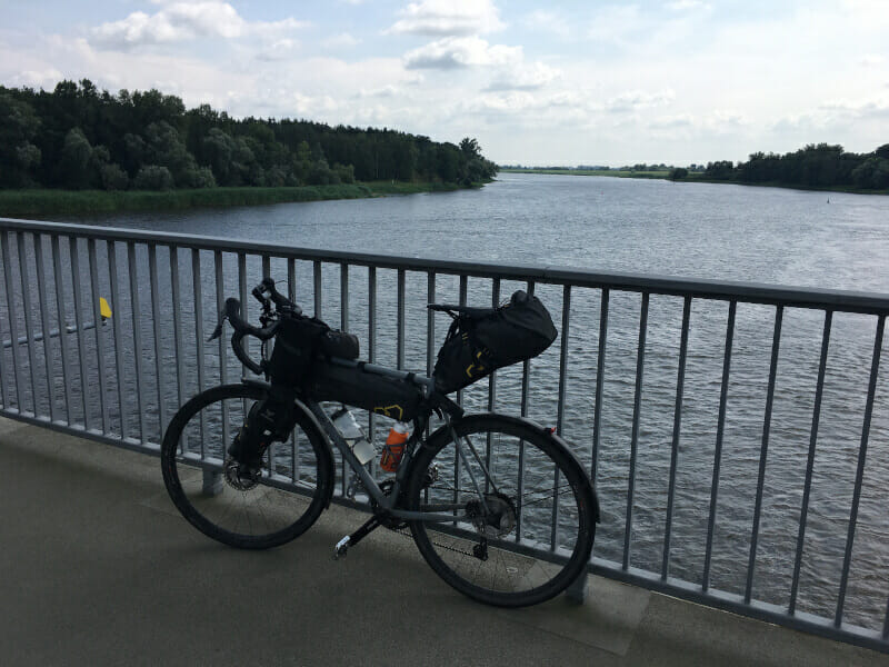 Hohenwutzen Osinow Dolny - Oderbrücke - Oder-Neiße-Radweg.