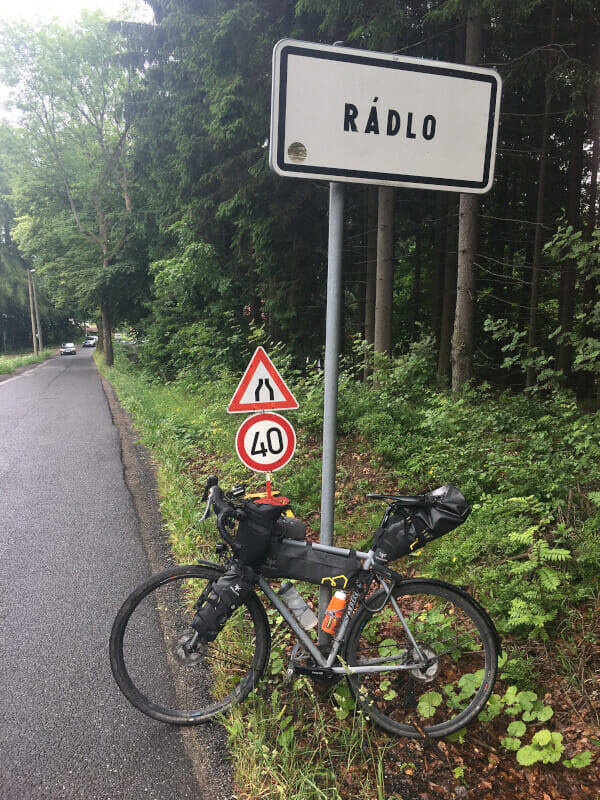 Rádlo bei Liberec in Tschechien - Oder-Neiße-Radweg