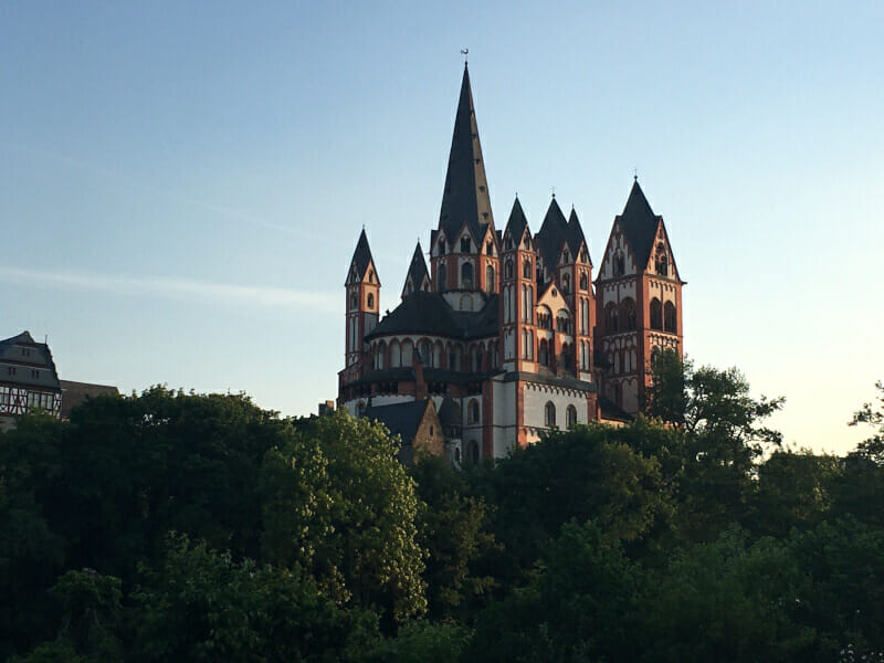 Limburger Dom am Lahnradweg, wunderschön!