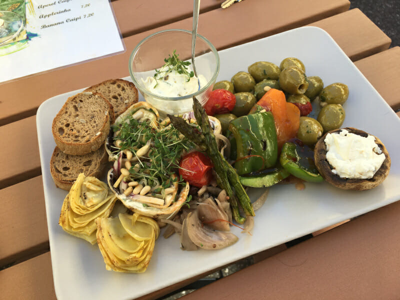 Snack - Fahrrad-Essen gegen Hungerast.