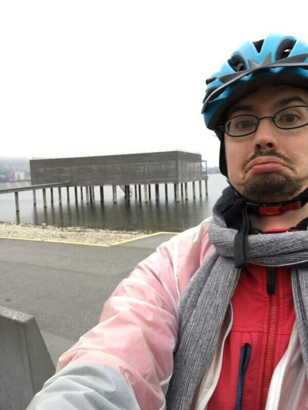Bregenz am Bodenseeradweg - Umrundung 2021.
