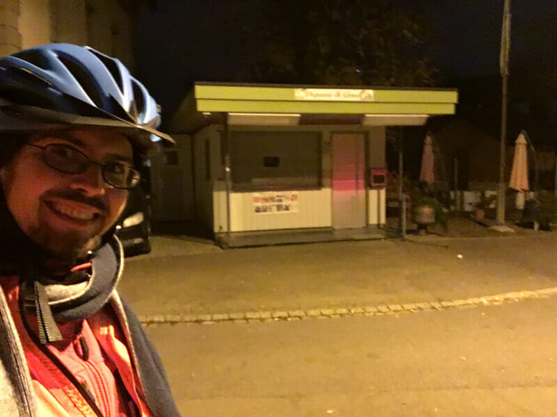 Start an der Grenze zwischen Kreuzlingen und Konstanz (zwischen Deutschland und der Schweiz).