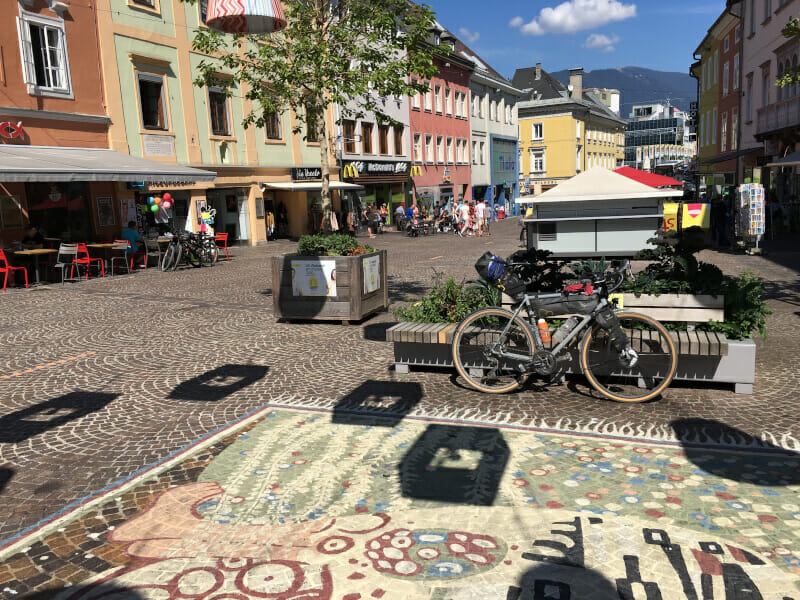 Villach Innenstadt - Drauradweg.