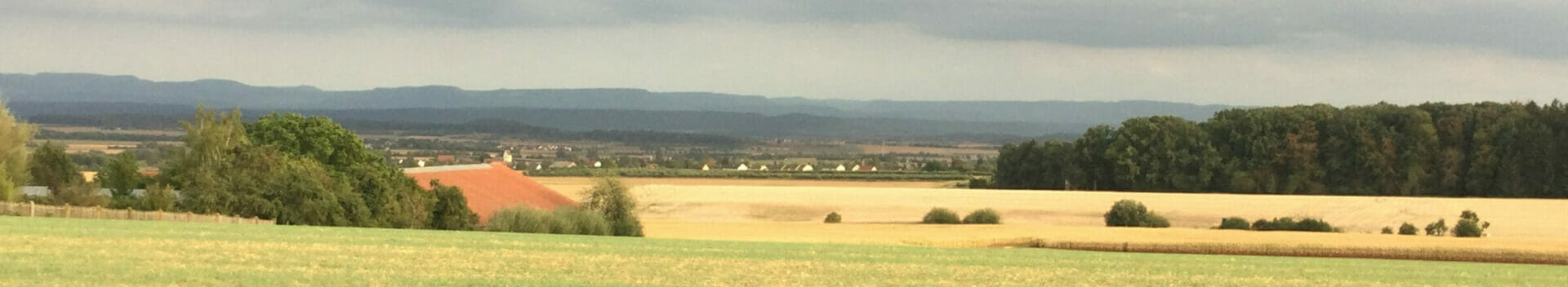 Jettinger Panoramaradweg in Jettingen-Sindlingen.