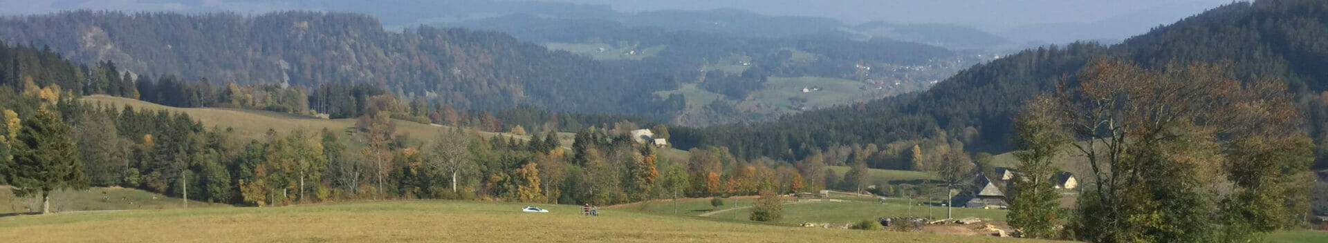 Südschwarzwaldradweg - Breitnau - Höllental - sehr schöne weite Aussicht.
