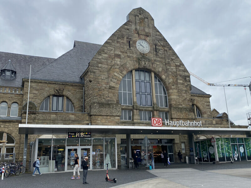 Bahnhof Aachen - Vennbahnradweg