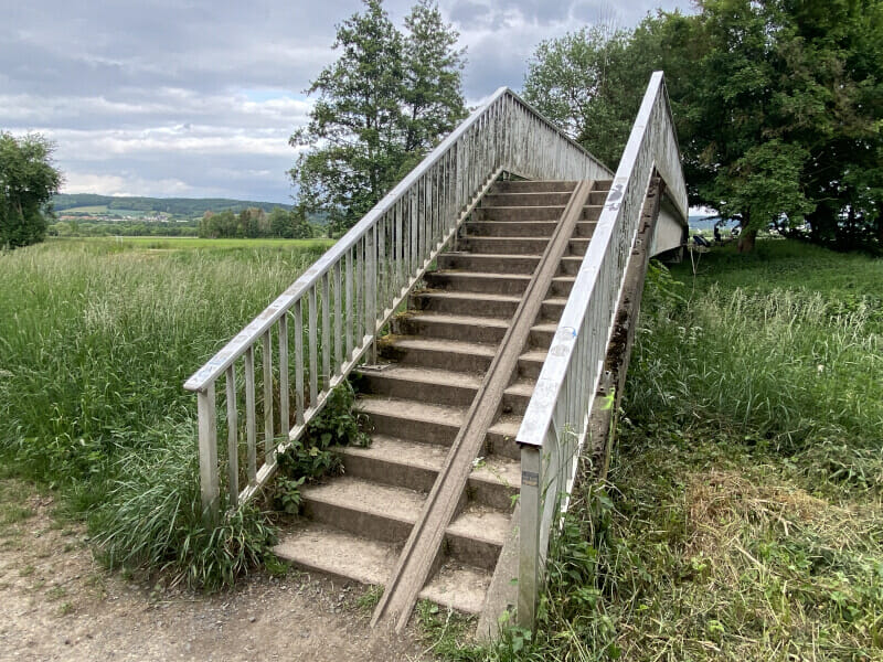 Eselsteig - Hinter Lavenden vor Bovenden.