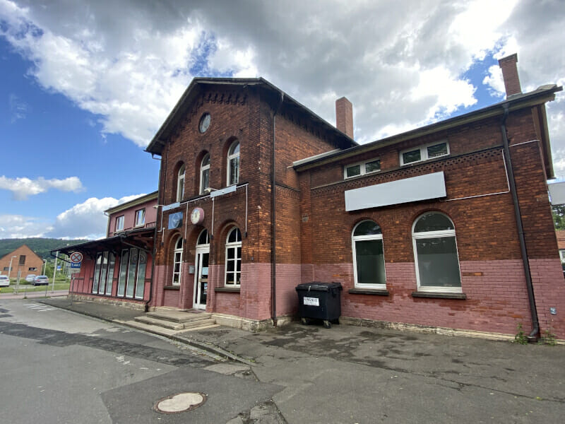 Freden an der Leine - Bahnhof.