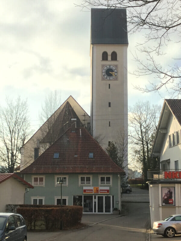 Altusried - Kirche - Illerradweg.