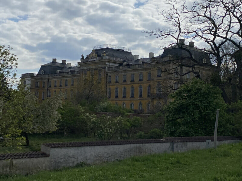 Schloss Dornburg am Elberadweg