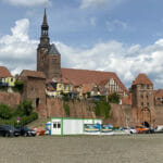 Altstadt Tangermünde am Elberadweg