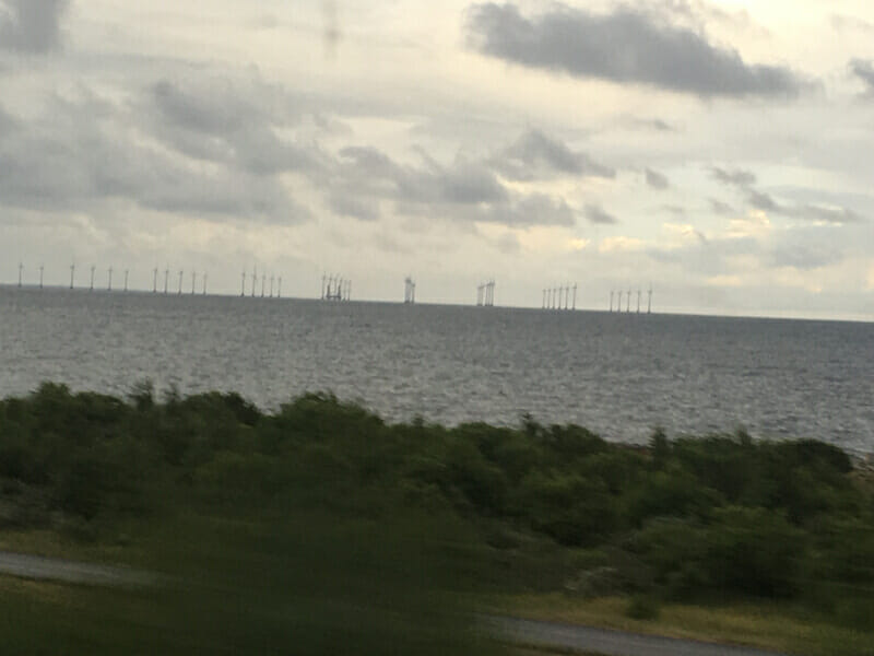 Öresundbrücke – Blick aus dem Fenster