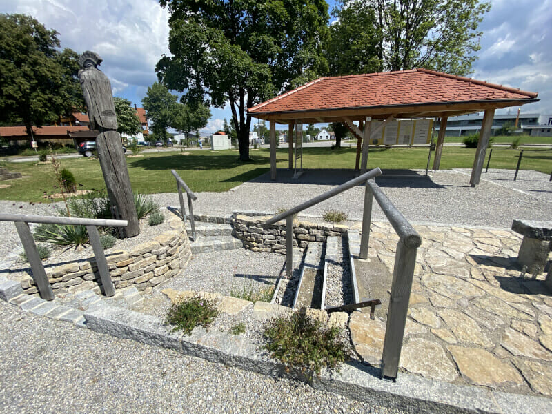 Römische Relaisstation in Altenstadt zeigt, wie die Straßen im römischen Reich Schicht für Schicht aussahen.
