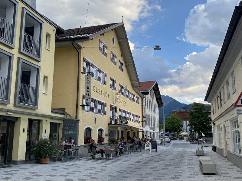 Reutte in Tirol – Die Innenstadt – Via Claudia Augusta Radweg