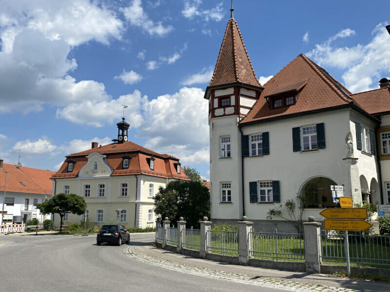Leeder - Schönes Herrenhaus am via Claudia Augusta Radweg.