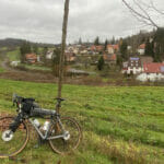 Blick auf Offenhausen - Schwäbische-Alb-Radweg
