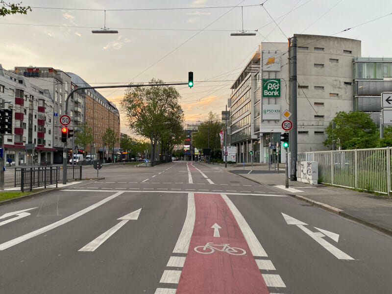 Radinfrastruktur in Karlsruhe