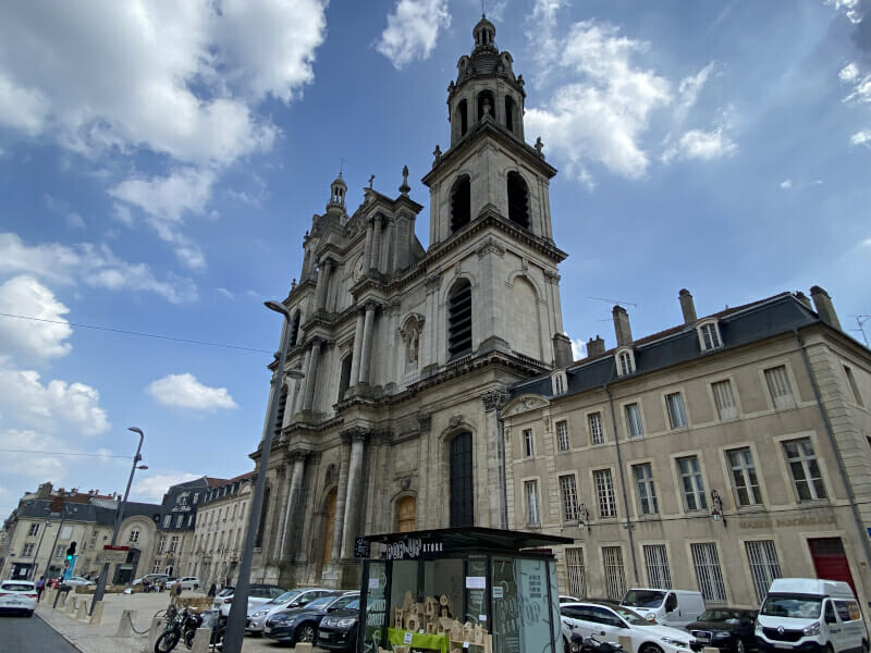 Kathedrale von Nancy - Moselradweg