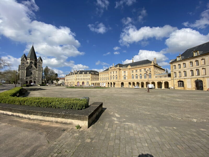 Oper & Theater in Metz - Moselradweg in Frankreich.