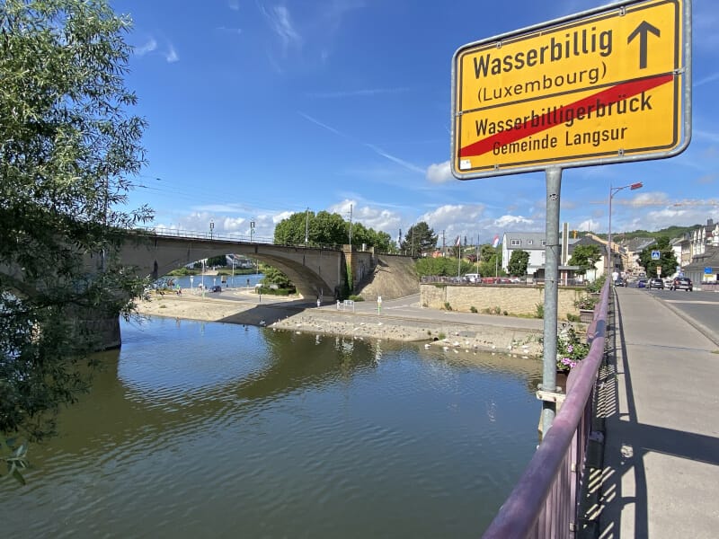 Wasserbillig Luxemburg - Drei-Länder-Route an der Mosel